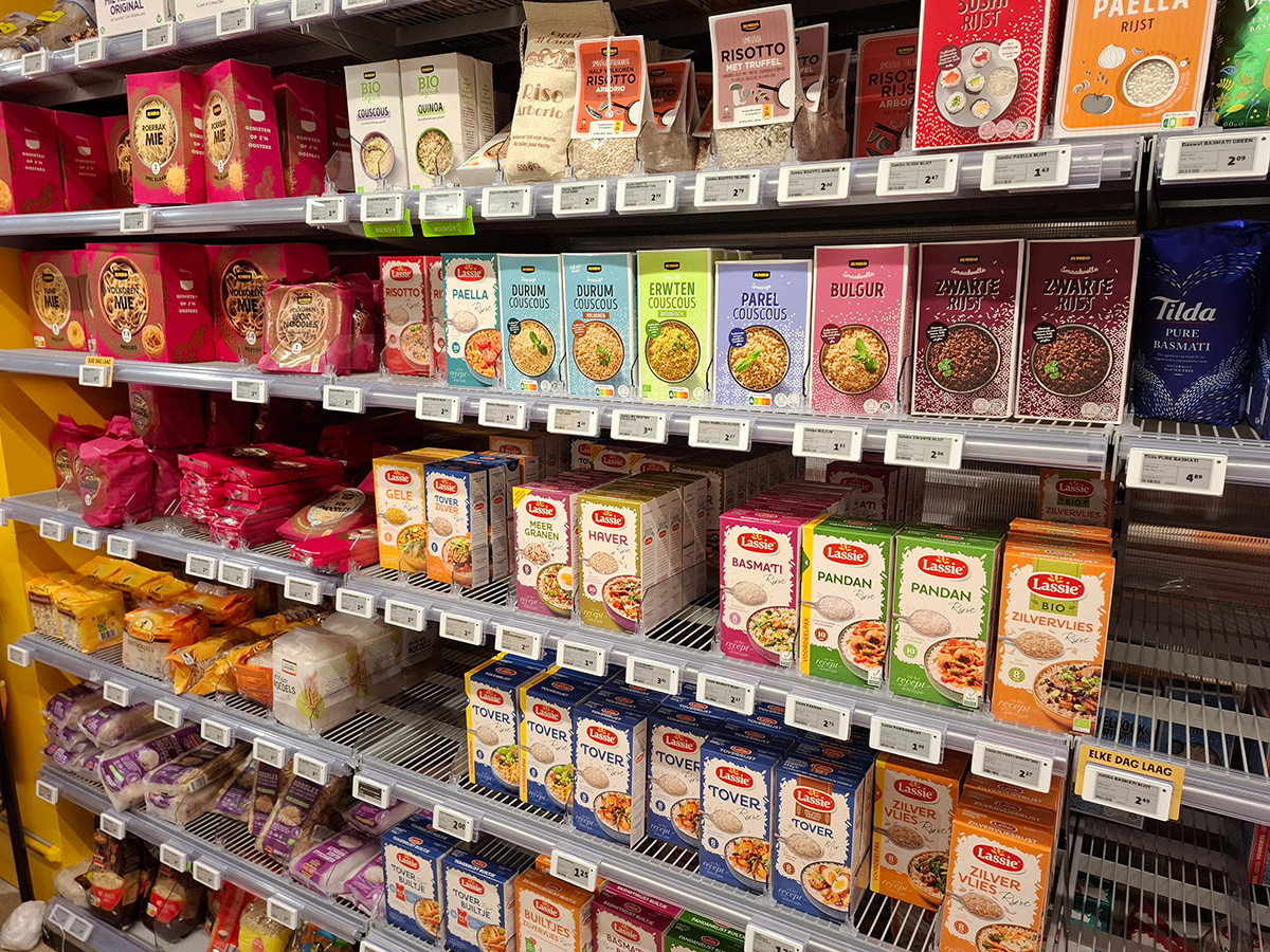 Rice shelf